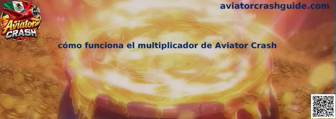 Representación visual del funcionamiento del multiplicador de Aviator Crash