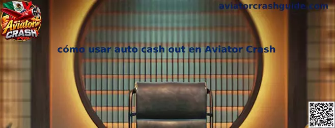 Referencia visual para aprender a configurar la función auto cash out en Aviator Crash