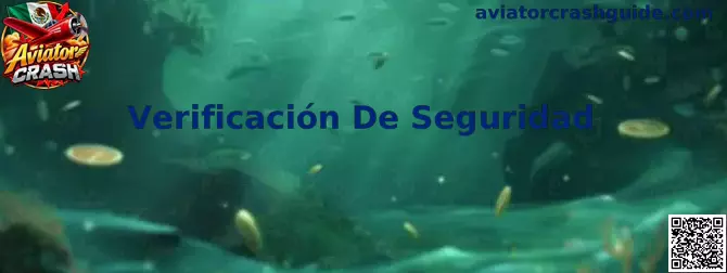 Pantalla ilustrativa de Verificación De Seguridad para acceder a una cuenta de Aviator Crash