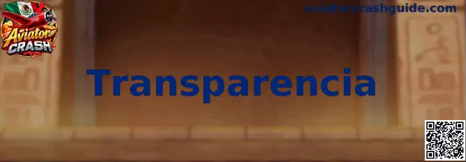 Transparencia en Aviator Crash