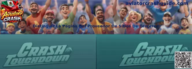 Distinguir la página del proveedor de sitios de terceros