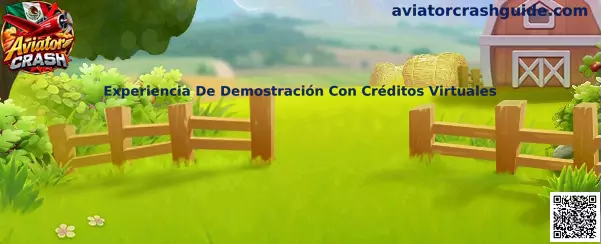 Experiencia de demostración con créditos virtuales para conocer la interfaz de Aviator Crash