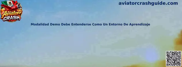 Modalidad demo de Aviator Crash presentada como entorno de aprendizaje